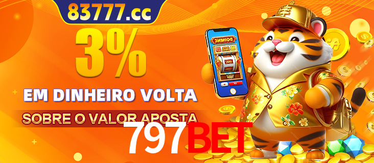 Promoção para baixar e instalar o aplicativo do cassino 797BET. O banner oferece uma recompensa de R1aR1aR8, com a imagem de uma cobra sobre moedas de ouro.